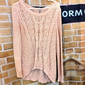 Pink sweater (Charlotte Russe)